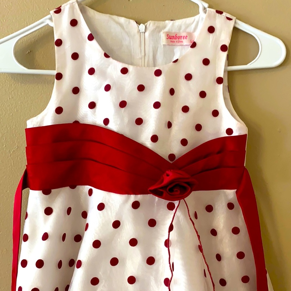 Girls Xmas dress 👗 good condition